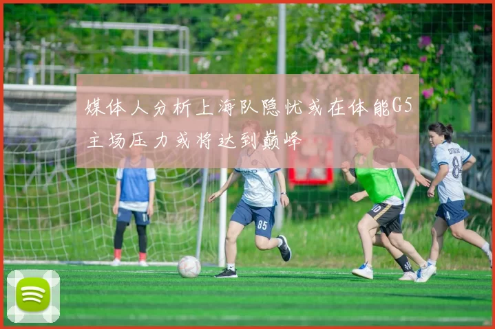 媒体人分析上海队隐忧或在体能G5主场压力或将达到巅峰